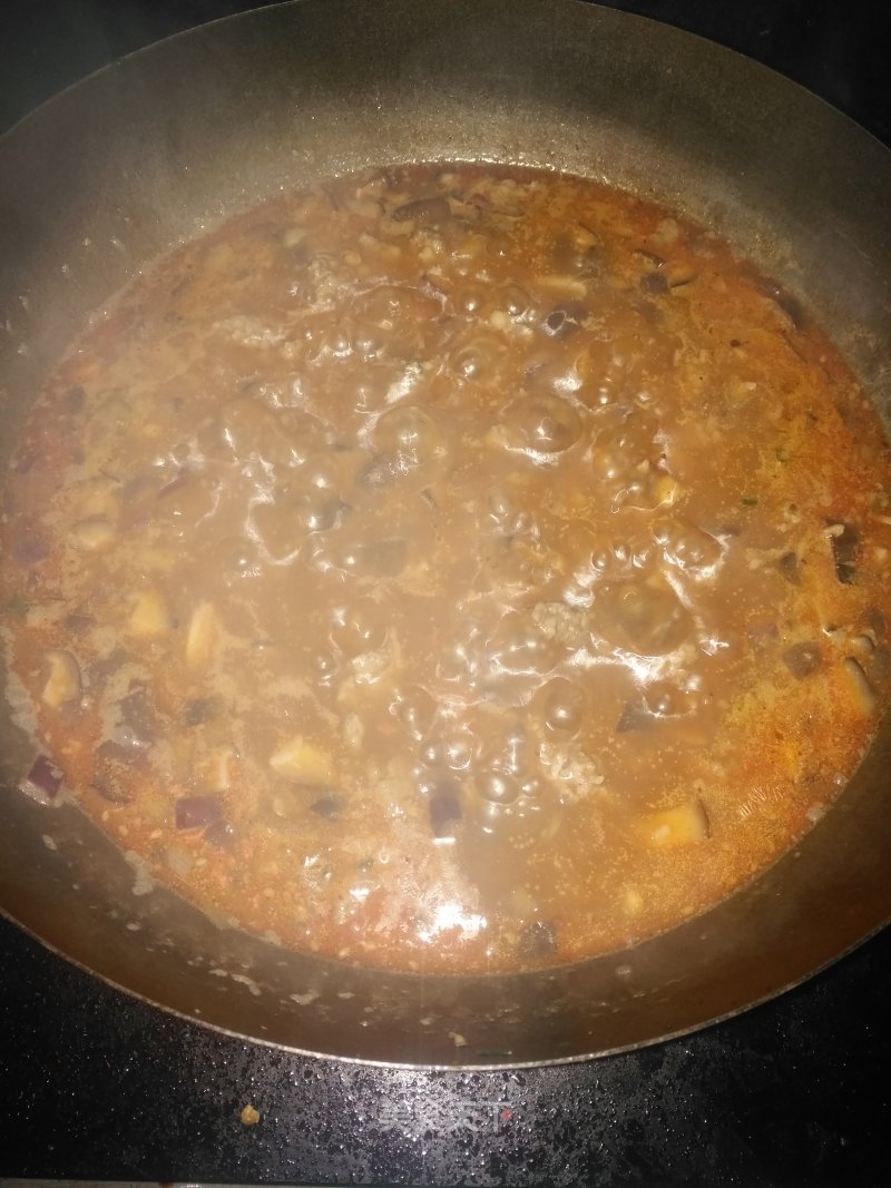 Mushroom Meat Sauce recipe