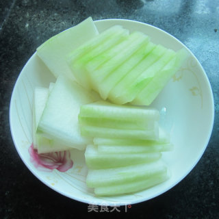 Stirred Winter Melon in Soy Sauce recipe