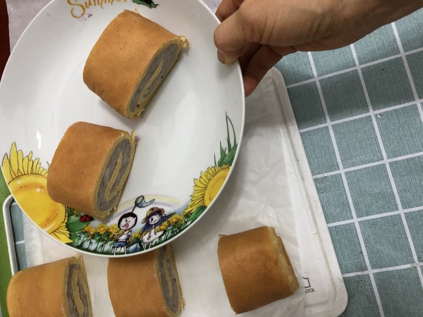 Yam Cake Roll recipe