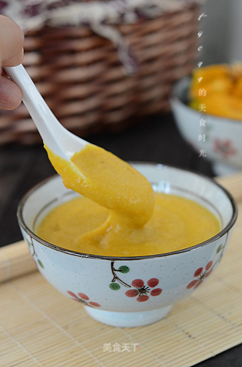Pumpkin Egg Yolk Millet Paste recipe
