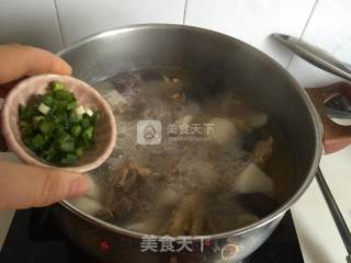 Chestnut and Yam Chicken Soup recipe