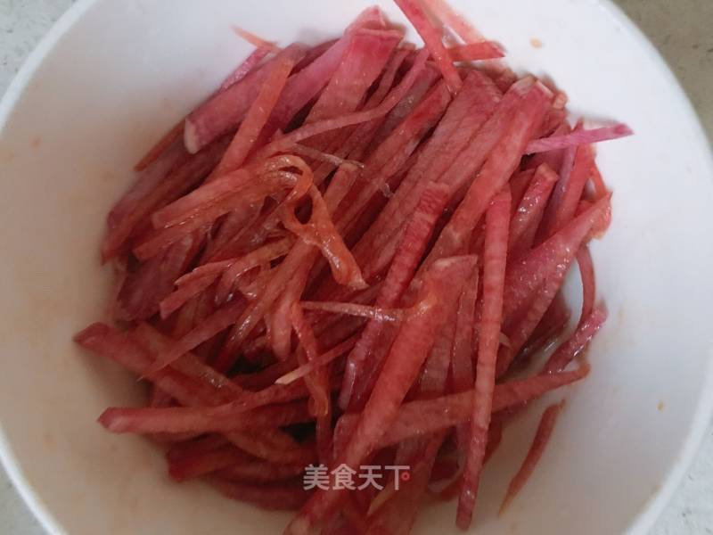 Shredded Radish recipe