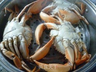 Steamed Blue Crab recipe