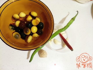 Small Preserved Egg with Sesame Sauce recipe