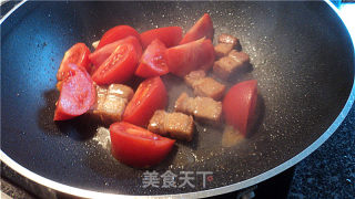 Braised Pork with Tomato recipe