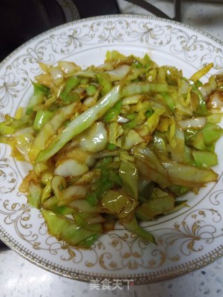 Stir-fried Shredded Cabbage recipe