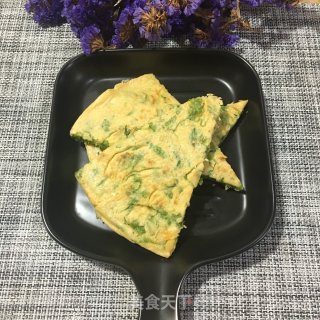 Egg Celery Pancakes recipe