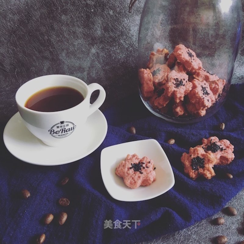 Romantic Cherry Blossom Cookies