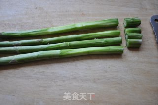 Asparagus and Lotus Root recipe