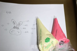 #四session Baking Contest and is Love to Eat Festival#little Rabbit Painted Cake Roll recipe