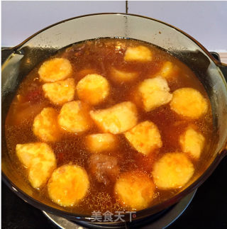 Beef Tofu Soup, A Small Beautiful Delicacy recipe