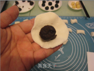 Tangyuan (chocolate Filling, Black Sesame Filling, Milk Puff Pastry) recipe