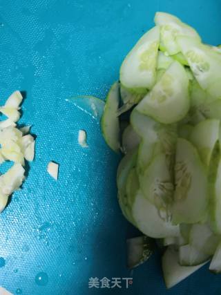 Fried Cucumber with Egg recipe