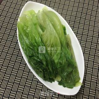 Lettuce in Oyster Sauce recipe