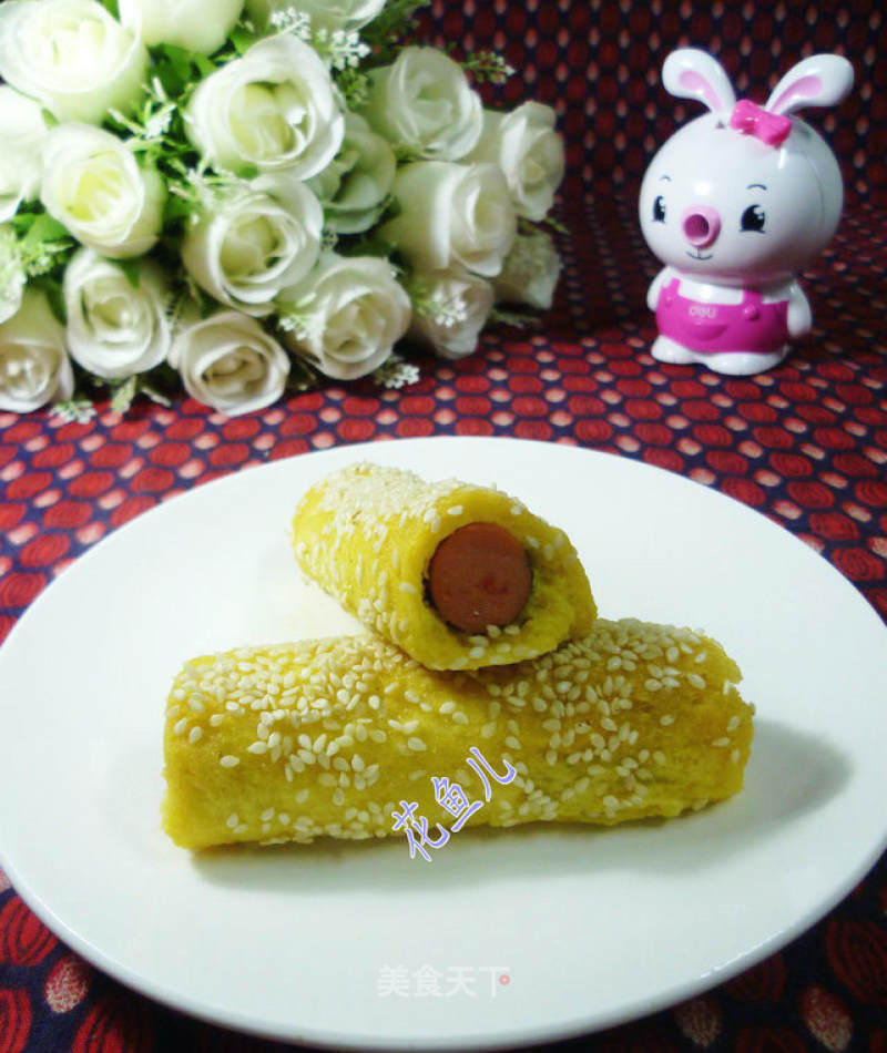 Seaweed Ham Sausage Rolls recipe