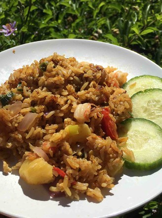 Thai Pineapple Fried Rice recipe
