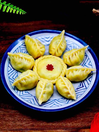 [jin Yu Man Tang] Cornmeal, Leek, Sea Rice Dumplings