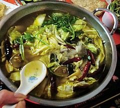 Spicy Crab Hot Pot recipe