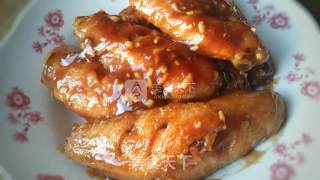 Sweet and Sour Ginger Chicken Wings recipe