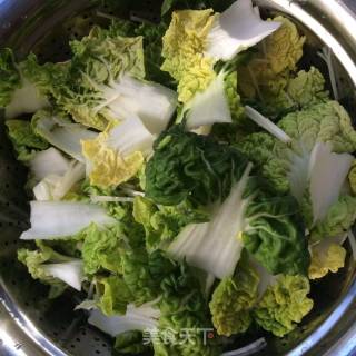 Garlic Yellow Cabbage recipe