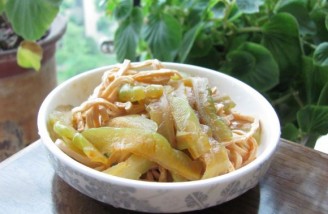 Bitter Gourd with Clouds recipe