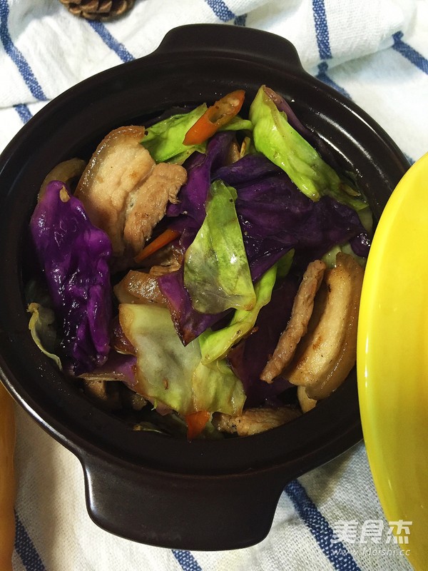 Stir-fried Pork Belly Cabbage recipe