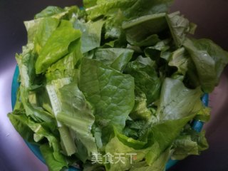 Stir-fried Mark Vegetables with Garlic recipe