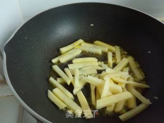 Stir-fried Potato Chips recipe