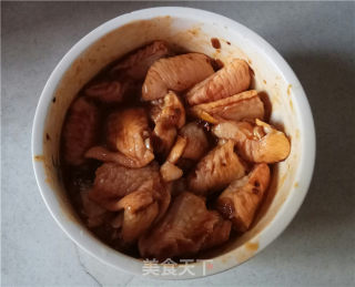 Steamed Chicken Wings with Mushrooms recipe