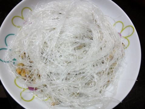 Steamed Senbei with Garlic Vermicelli recipe