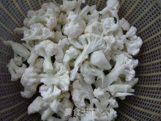 Green Stir-fried Cauliflower recipe
