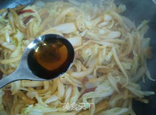 Stir-fried Cabbage with Sea Rice recipe