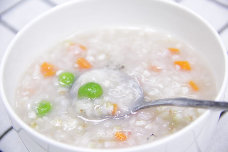 Quinoa Cod Porridge with Mixed Vegetables recipe
