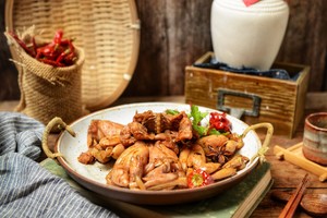 Wuhan Spicy Jump recipe