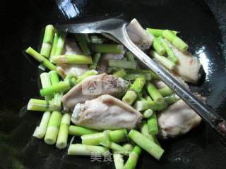 Wild Mountain Bamboo Shoots Grilled Middle Fin recipe