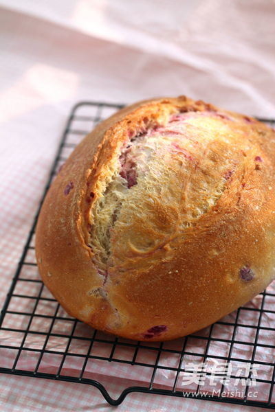 50% Whole Wheat Purple Sweet Potato Bread recipe