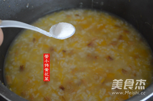 Daylily Pumpkin Porridge-baby Porridge recipe