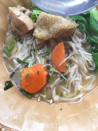 Seasonal Vegetables in Chicken Broth recipe