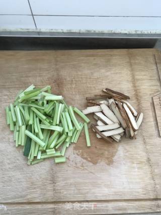 Stir-fried Parsley recipe