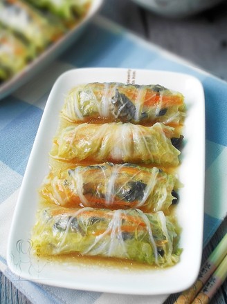 Steamed Cabbage Rolls