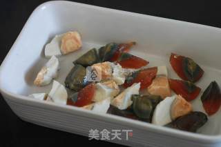 Three-color Steamed Egg recipe