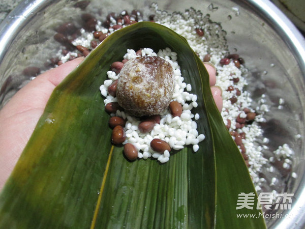 Candied Red Bean Glutinous Rice Dumpling recipe