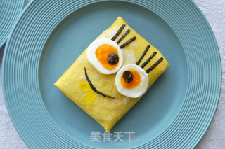 Cartoon Omurice recipe