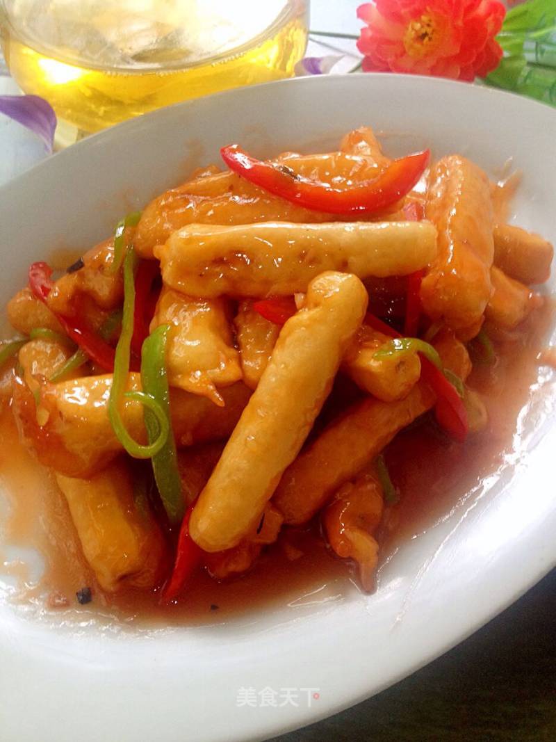 Sweet and Sour Crispy Eggplant recipe