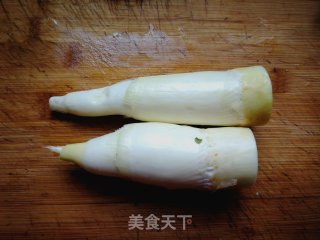 Stir-fried Wild Rice with Snow Peas recipe