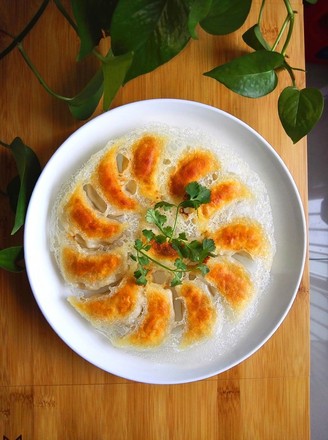 Fried Dumplings with Ice Flower recipe