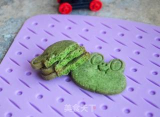 Spinach Frog Biscuits recipe