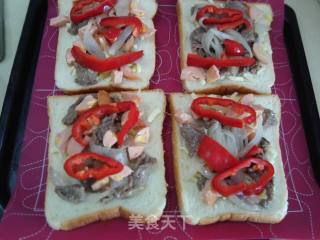 Toast Pizza recipe