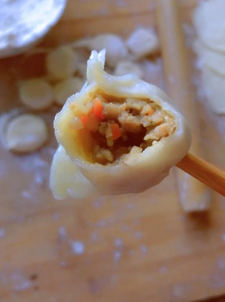 Lotus Root Carrot Dumplings recipe