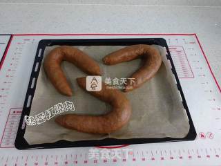 #aca烤明星大赛#——mochi-filled Cocoa Soft European Buns recipe